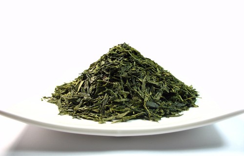 Organic Japanese style green tea premium sencha loose leaf tea wholesale4 LB bag - 第 1/2 張圖片