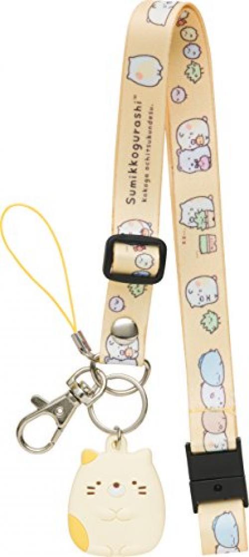 Sun-X Sumikko Gurashi Neck Strap Neko AY22501 Japan | eBay