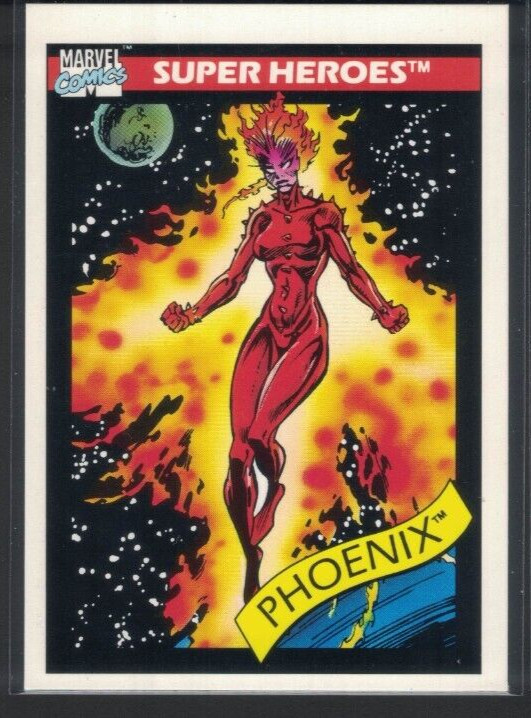 1990 Impel Marvel Universe Series 1 Phoenix #11