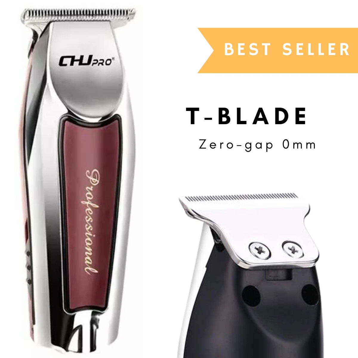 T Blade Trimmer Kit Cordless Shaver Beard Barber For Men Beard