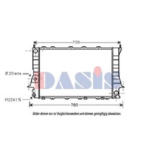 Radiateur Audi 100