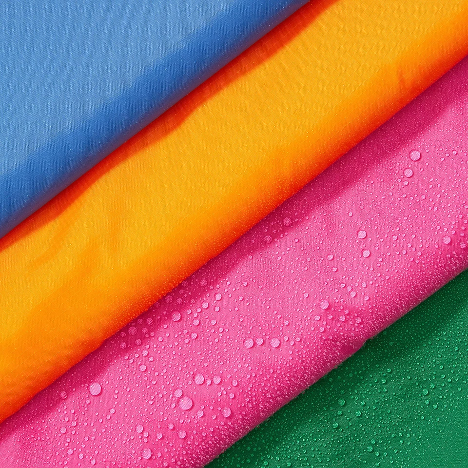 DWR Nylon Ripstop Fabric Ottertex® Water-Repellent Tear-Resistant 70D (1.9oz)