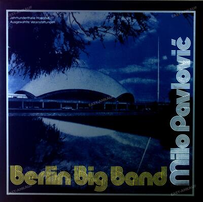 Milo Pavlović & Berlin Big Band - Milo Pavlović Berlin Big Band LP + Poster '