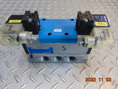 FESTO JMFH-5/2-D-3-C SOLENOID VALVE w VDMA 24345-A-3 & MSFG-24/42-50 | eBay