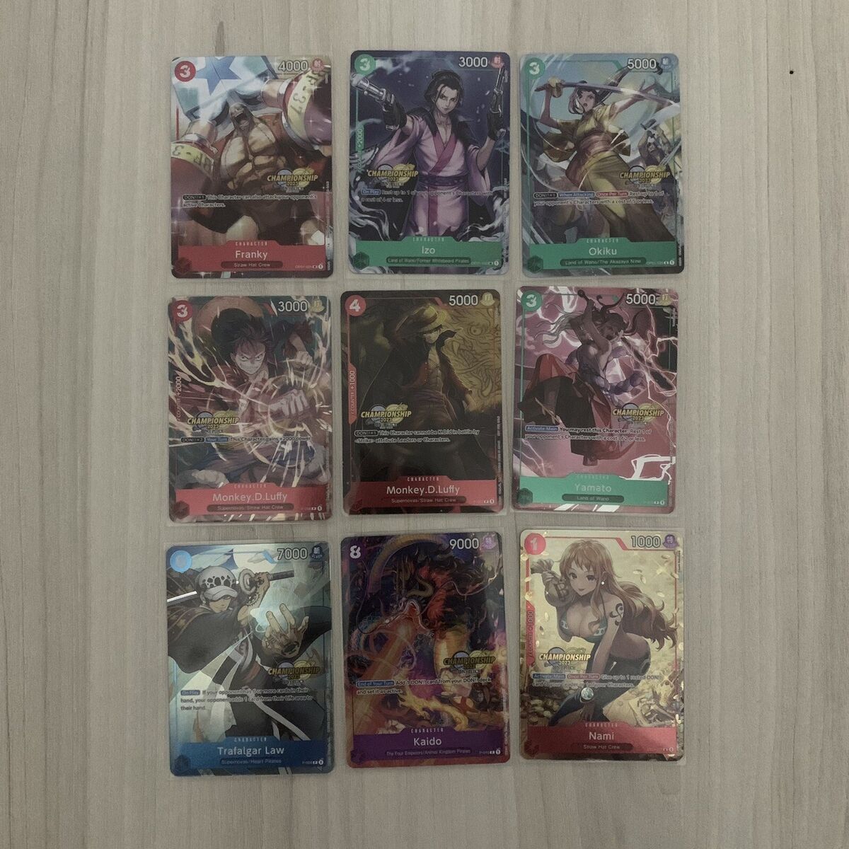 One Piece TCG | Complete Set CS 2023 Celebration One Piece TCG | Complete Set CS 2023 Celebration