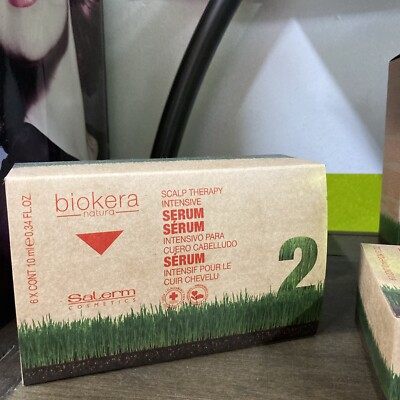 Salerm Biokera Natura Scalp Therapy Intensive Serum 6 vial units