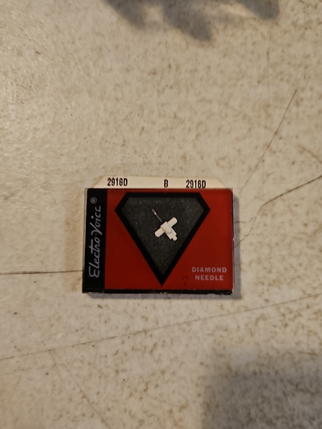 Vintage Electro Voice 2916D Diamond Phonograph Needle NOS
