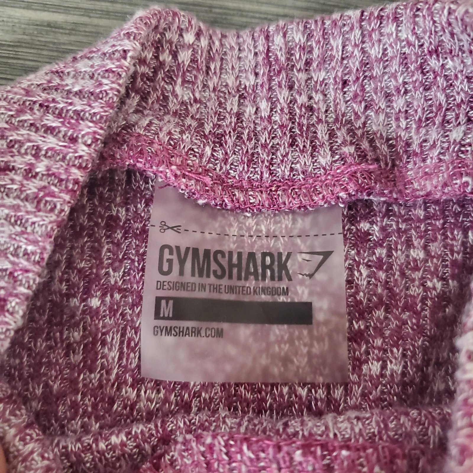 gymshark slounge high crew neck ribbed cropped tank-top