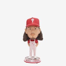 Michael Lorenzen Philadelphia Phillies Bib Overalls Mini Bighead Bobblehead MLB