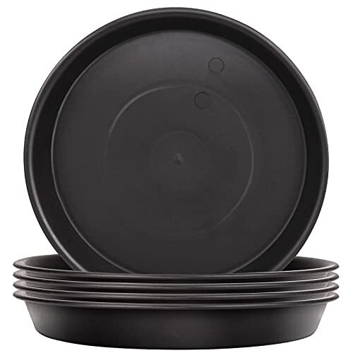 TStarJungle 5pcs Sottovasi per Piante, Vassoi Antigoccia per Vasi di (T7v)