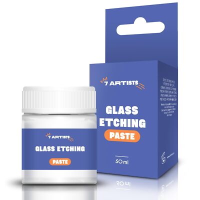 7 Artists Etchall Creme/Pate/Gel à Depolir le Verre 50 ml