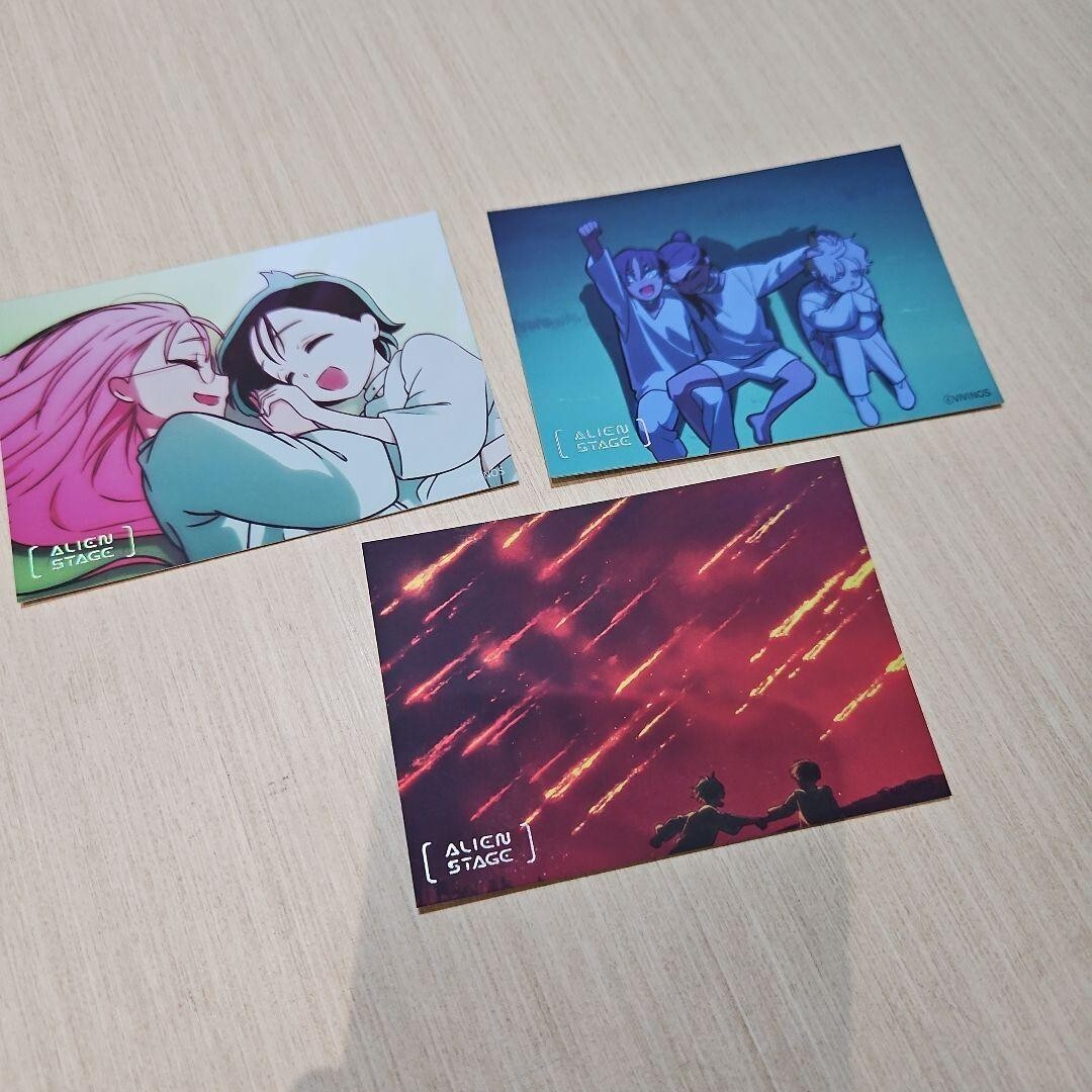 ALIEN STAGE GAF China Limited Official Card Set of 3 Types