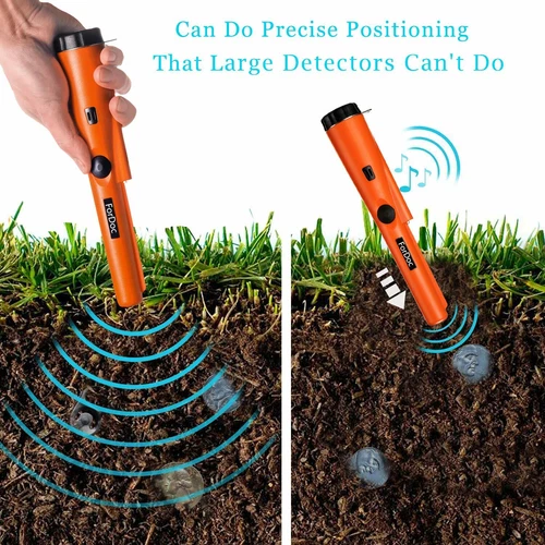 Detector De Metales Oro Y Plata Cazador De Tesoros Metal Detector Pinpointer