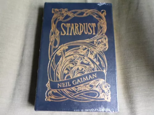 NEIL GAIMAN SIGNED - STARDUST - EASTON PRESS LEATHER SEALED - AMERICAN GODS