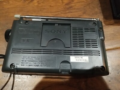 Sony ICF-SW10 FM Stereo/SW 1-9/MW/LW 12 Band Receiver w/ AN-71