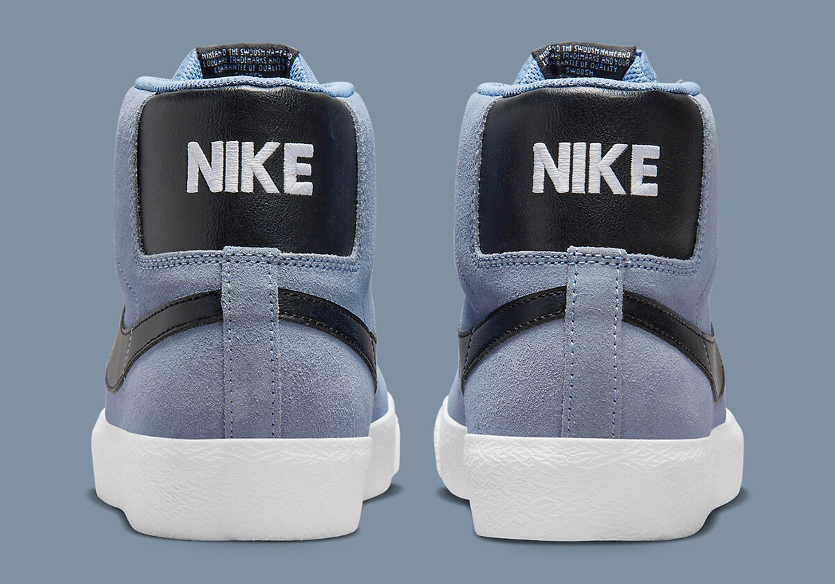 Nike SB Zoom Blazer Mid Ashen Slate Blue Obsidian Black