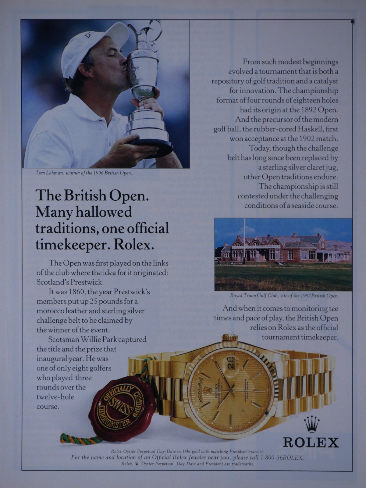 Golf Club Watch Open Championship Golf Championship The Open