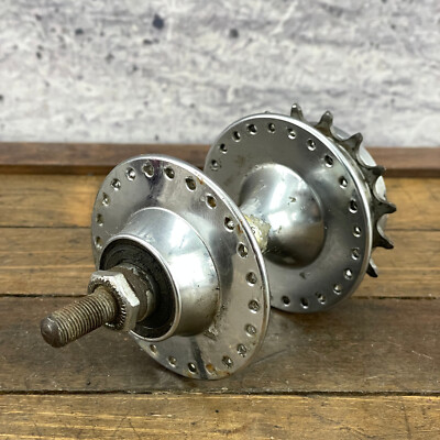 SUZUE リアハブ 48h Suzue 48h BMX Rear Hub Chrome PARTS Sealed Bearing Old