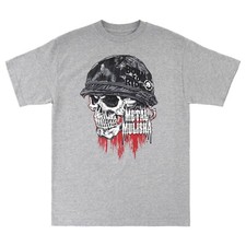 Metal Mulisha Street Punk Bicicleta Motor Cross Americana Tatuaje Arte Hombres Camiseta COMBATE