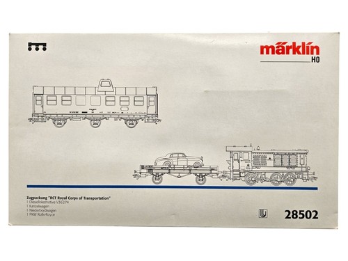 Marklin - Calibro H0 - 28502 "RCT Royal Corps of Transportation" Rolls Royce - NUOVO - Foto 6 di 10