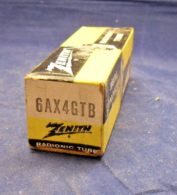   Vacuum Tube 6AU4GTB ZENITH Dual Triode