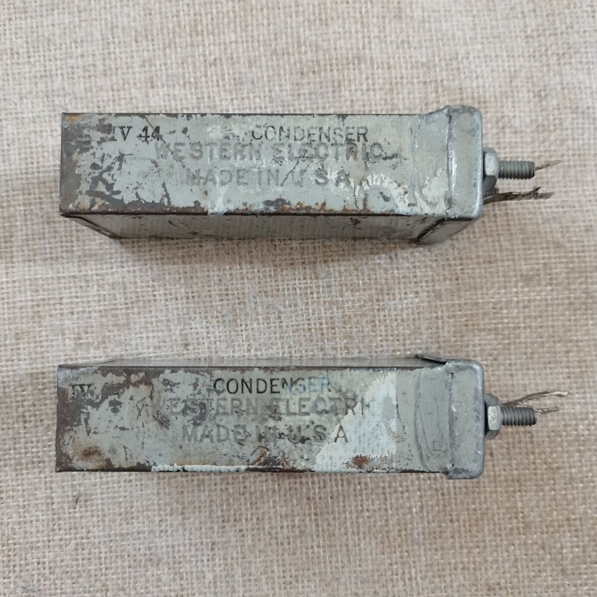 Western Electric Capacitor 1390A 2.14uF one pair tested | eBay Western Electric Capacitor 1390A 2.14uF one pair tested | eBay