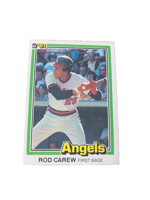 1981 Donruss #49 Rod Carew ANGELS