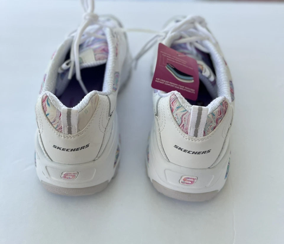 Skechers D’Lites Memory Foam Air-Cooled New without Box Size 10 Multicolor - Image 4 of 4