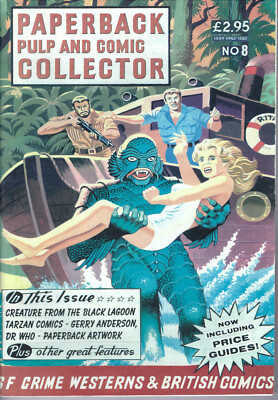 Paperback Pulp & Comic Collector 8 vintage paperbacks Creature From Black Lagoon