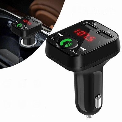 Dual USB Car Charger MP3 Player 