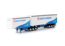 1:50 T-Liner B-Double Trailer Set -- Centurion Transport -- Drake Truck ZT09309
