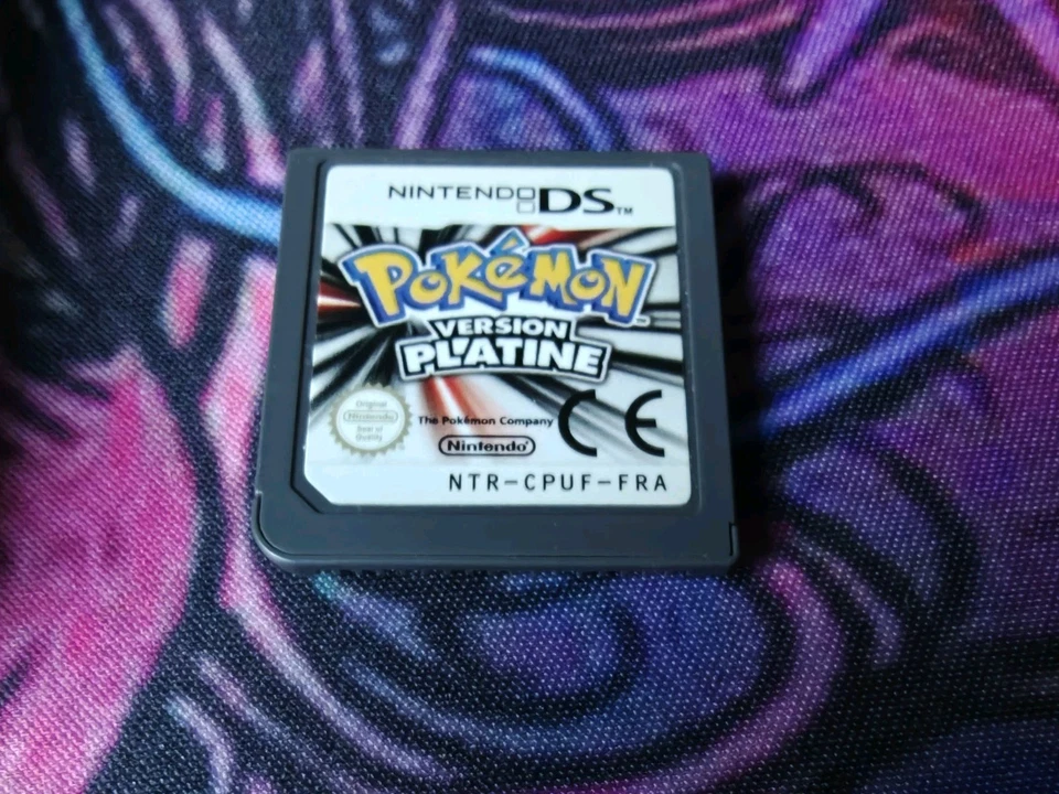 Jeu Pokémon Version Platine Pour Nintendo DS 3DS Complet Boîte Notice Points Vip, photo 4 sur 5
