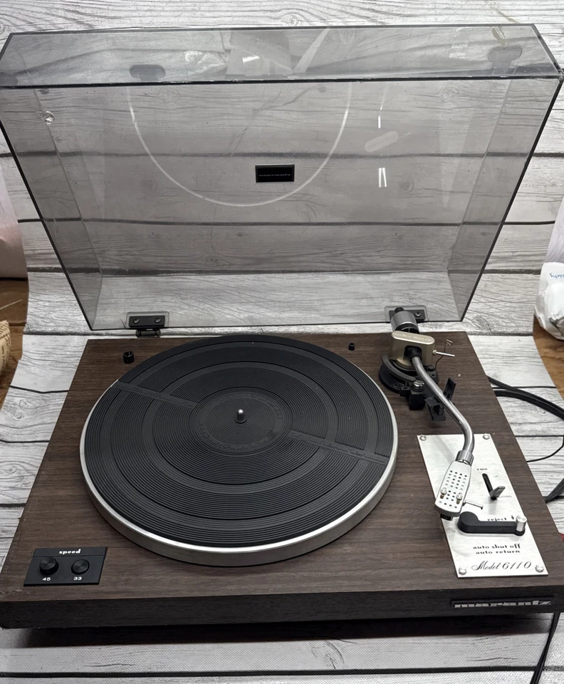 Toca-discos Marantz 6110 usado testado funcionando - Imagem 2 de 4