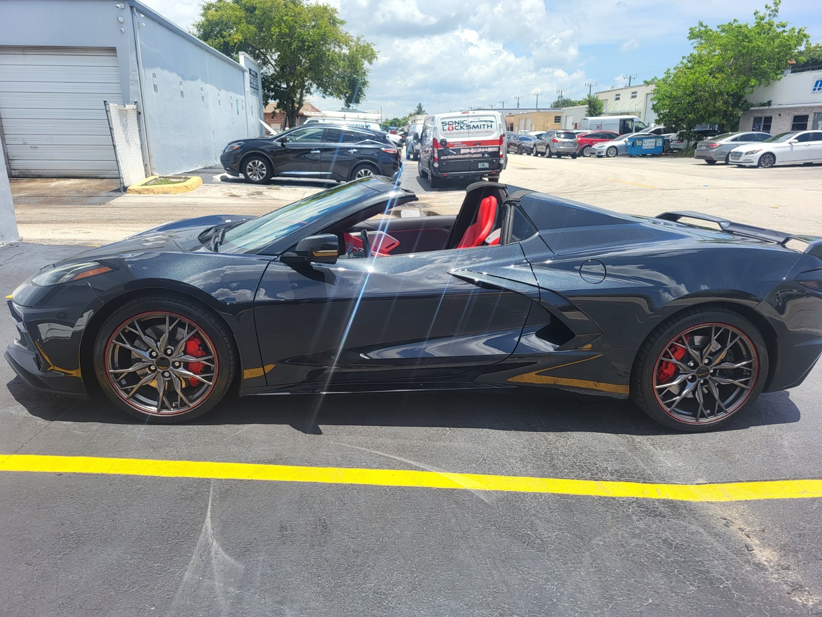 2024 Black Chevrolet Corvette   | C8 Corvette Photo 8