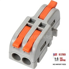 20Pcs Mini Electrical Wire Connectors, DIY Splicing into 4/6/8/9/10 Way Butt