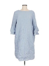 Nine West Women Blue Casual Dress M