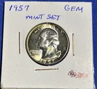 1957-P Washington Quarter - 90% Silver - GEM BU