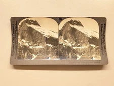 Keystone Stereoview Photo New Zealand Mount Elliot Jervois Glacier