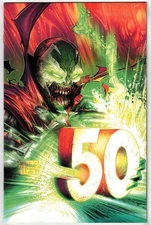 KING SPAWN #50- 1:100 TODD MCFARLANE VIRGIN VARIANT- IMAGE