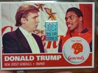 Toned Custom Made Donald Trump/Hershel Walker Card w/ 2.5gr .999 Pure Silver Bar