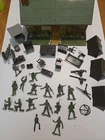 MARX Headquarters US Army Training Center Vintage Litho Tin 38 Piece Set