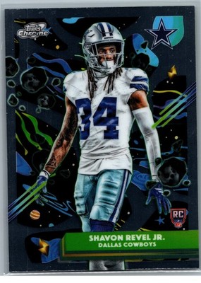 2025 Topps Chrome Cosmic #130 Shavon Revel Jr. Rookie (RC)