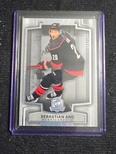 SEBASTIAN AHO 2024-25 UD THE CUP SP 231/249 HURRICANES #20 FREE USA SHIP