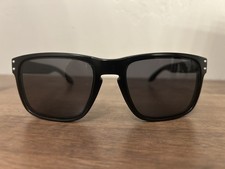 Oakley "Holbrook" Sunglasses/Eyeglasses Black Frame Silver Logo OO9102-E855