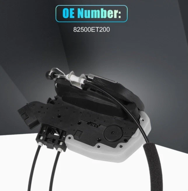 Rear Right Door Latch Lock Actuator Motor with Cable for Nissan Sentra 2007-2012 - Image 3 of 4