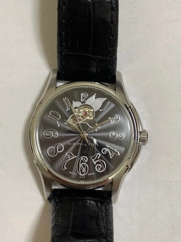 Reloj Hamilton Jazzmaster Corazón Abierto Automático Hombre Seiko Estilo Ciudadano Vestido Foto 2 de 4