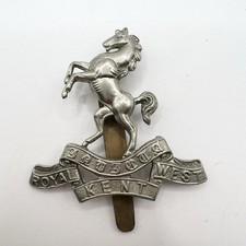 Genuine Royal West Kent Regiment Cap Badge