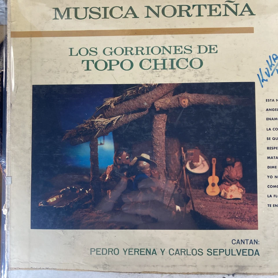 Los Gorriones Del Topo Chico:Musica Nortena Vinyl LP Mexico RCA Camden 1963 Foto 4 de 4