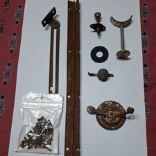 Koffer Grammophon  Ersatzteile Sehr Alt ,  viele Teile 