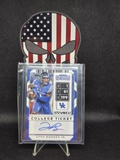 2020 Panini Contenders Draft Picks #132 Lynn Bowden Jr. Auto Kentucky RAIDERS